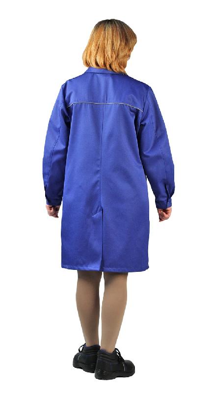 Халат женский "Валент" васильковый