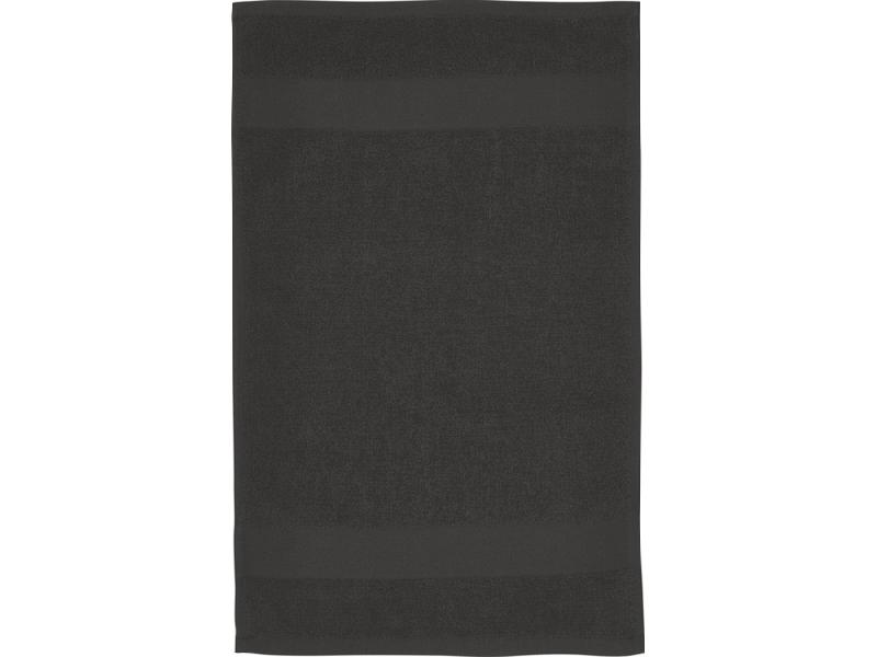 Хлопковое полотенце для ванной Sophia 30x50 см плотностью 450 г/м2, антрацит