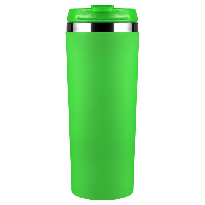 Термокружка KOMO SOFT COLOR 420мл. Салатовая с салатовой крышкой 6060.15