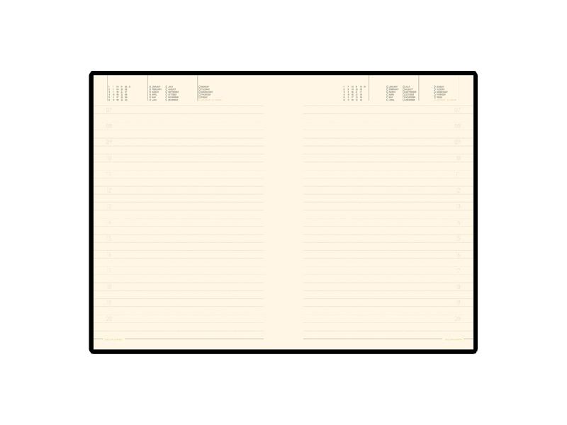 Ежедневник А5 недатированный Trend, серый