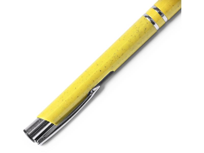 Ручка шариковая HAYEDO из пшеничного волокна, желтый