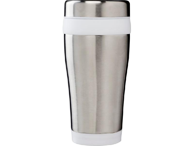 Термостакан Elwood c изоляцией, серебристый/белый