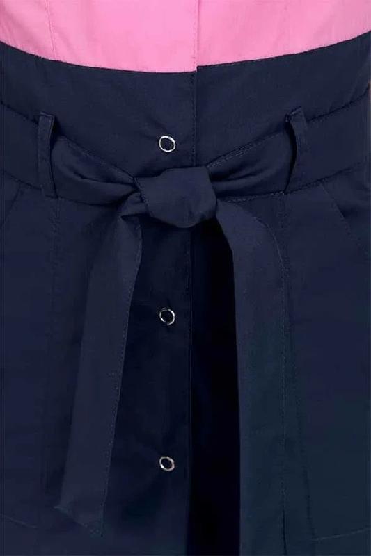 Халат медицинский женский т.-синий "Мария", тиси