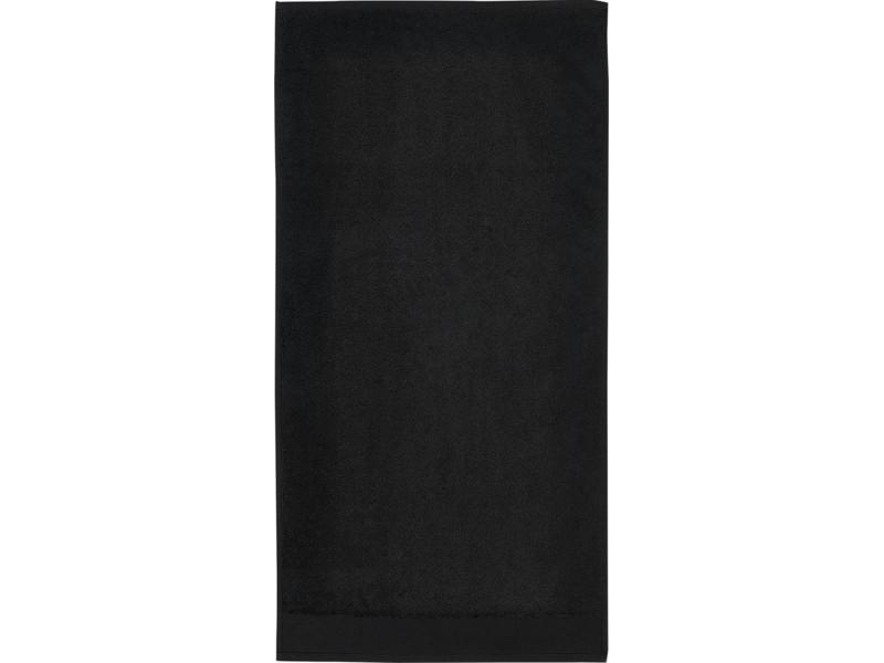 Полотенце для ванной Nora из хлопка плотностью 550 г/м2 и размером 50x100 см, черный