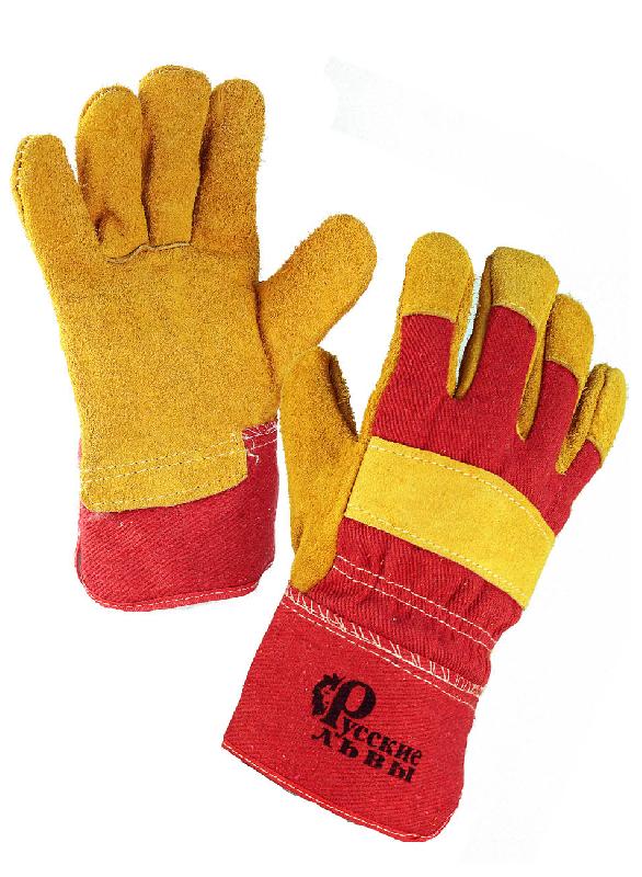 Перчатки утепленные комбинированные РЛ ткань - спилок