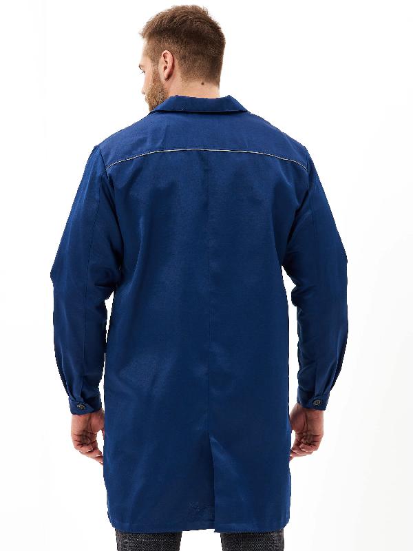 Халат мужской "Валент" т-синий