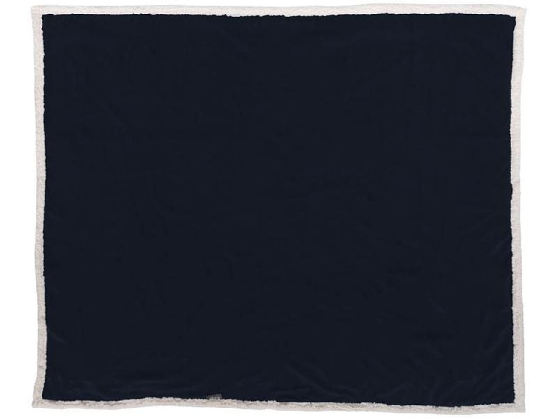 Плед Lauren, темно-синий/белый