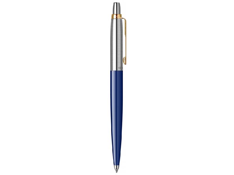 Шариковая ручка Parker Jotter K160, цвет: Blue/GT, стержень: M, цвет чернил: blue, в подарочной упак