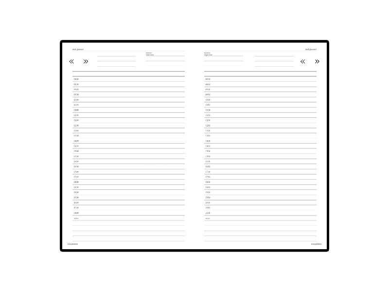 Ежедневник А5 недатированный Бумвинил, синий