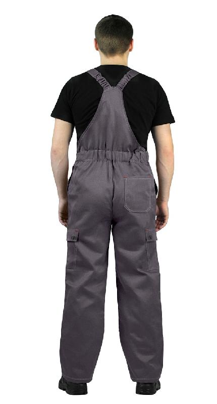 Полукомбинезон мужской "Дрегер" серый