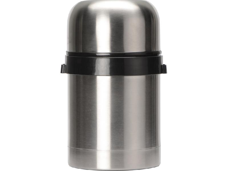 Термос для еды, 500 мл, серебристый