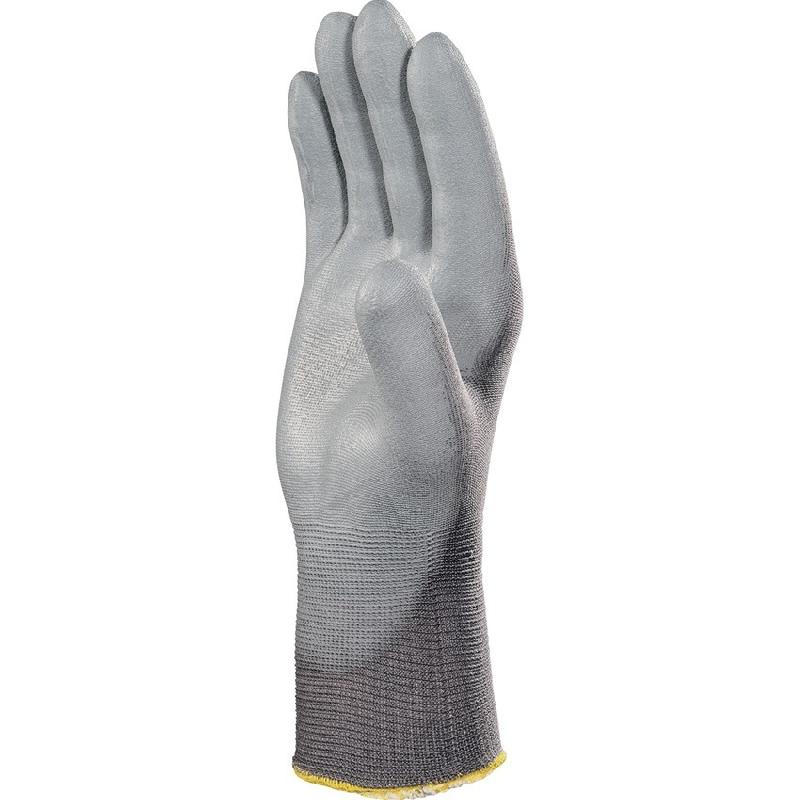 Перчатки трикотажные с ПУ покрытием VE702GR DeltaPlus