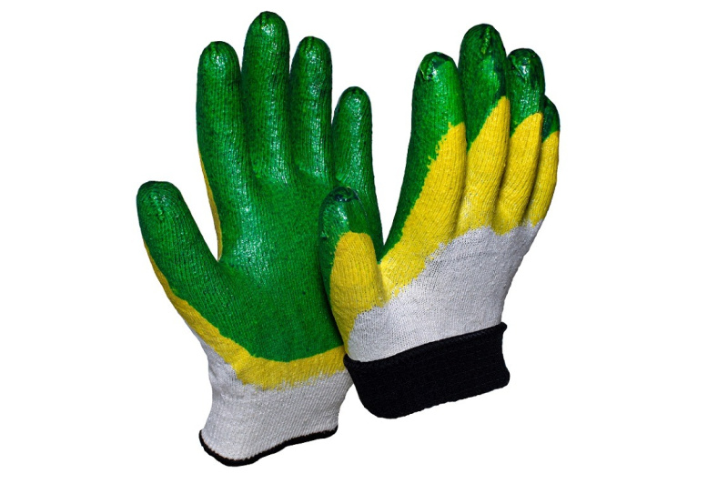 Перчатки утепленные с двойным латексным обливом