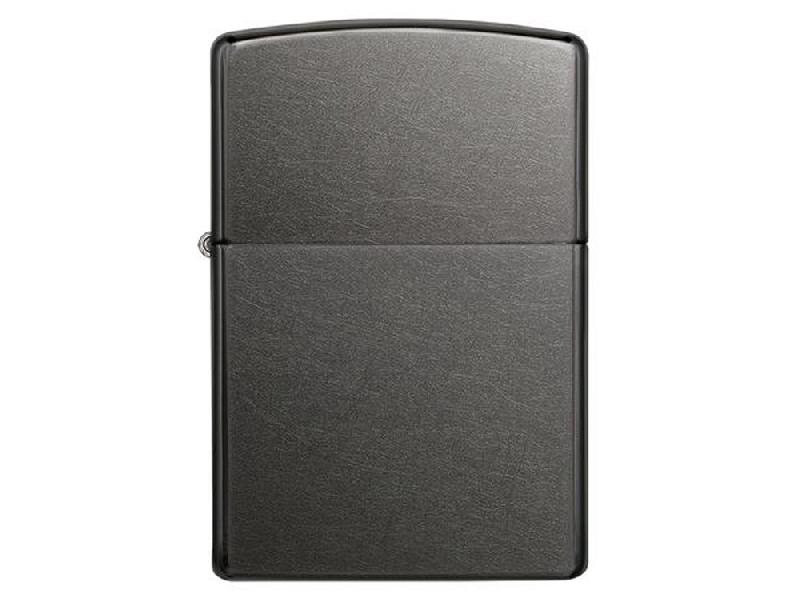 Зажигалка ZIPPO Classic с покрытием Gray Dusk , латунь/сталь, серая, матовая, 38x13x57 мм