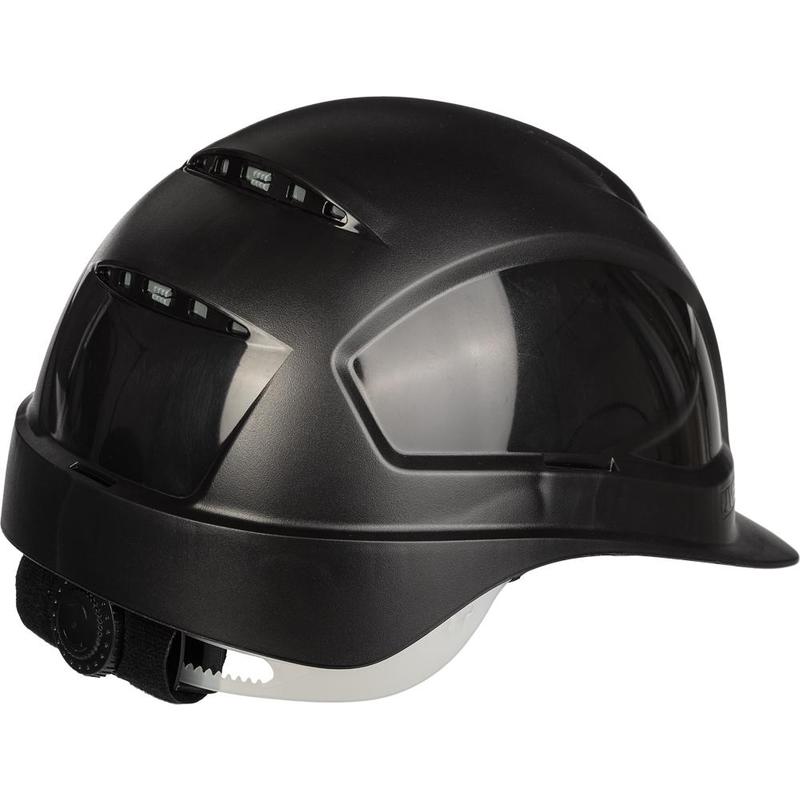 Каска защитная UVEX ФЕОС B-WR черная (9772930)