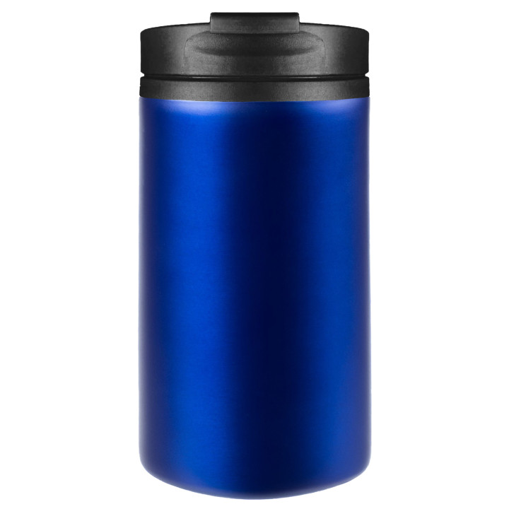 Термокружка CONFETTI 300мл. Синяя металлик с черной крышкой 6020.01