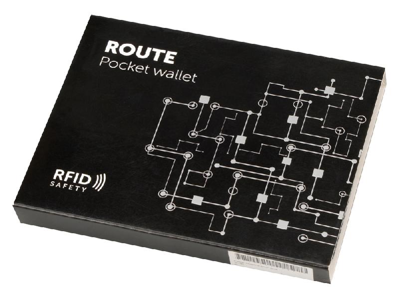 Кошелек Route RFID Safety, черный