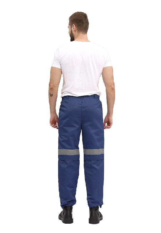 Костюм туристический  ПРТНЦФ с сеткой, цвет: т.синий/василек, ткань: Грета