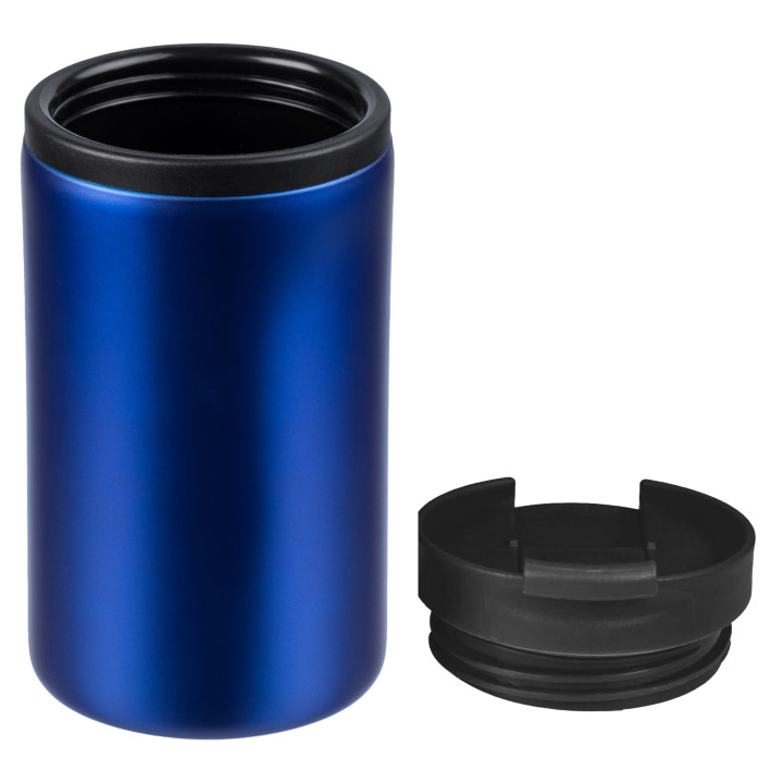 Термокружка CONFETTI 300мл. Синяя металлик с черной крышкой 6020.01