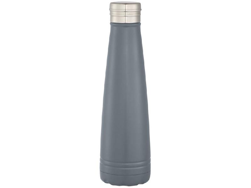 Вакуумная бутылка Duke с медным покрытием, серый