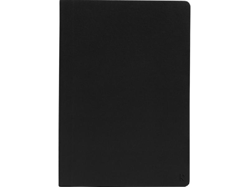 Блокнот с мягкой обложкой Karst формата A5, черный