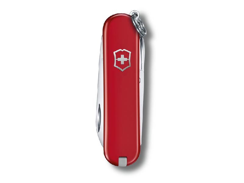 Нож-брелок VICTORINOX Classic Style Icon, 58 мм, 7 функций, красный