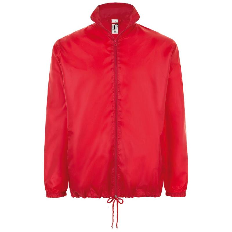 Ветровка унисекс Shift, красная