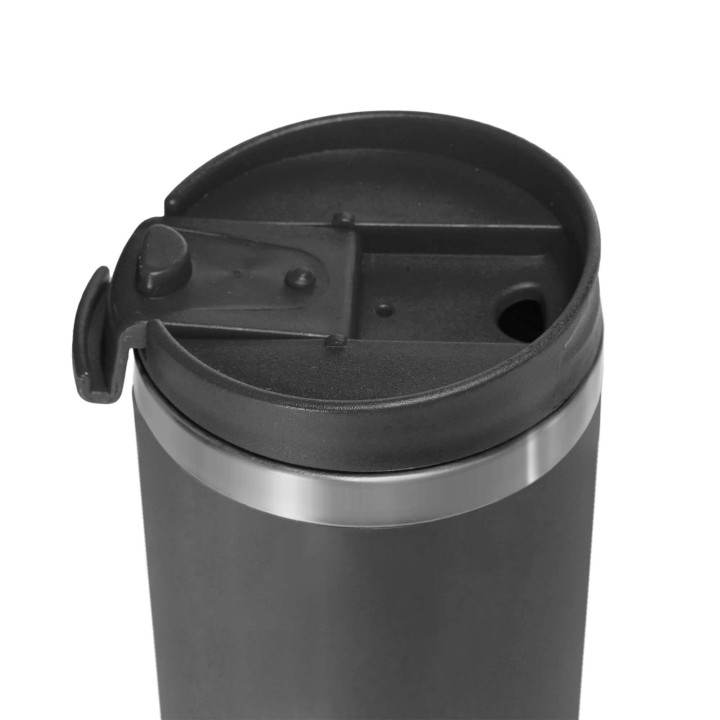Термокружка NEXT COLOR 350мл. Черная с черной крышкой 6040.08