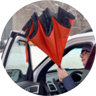 Зонт-трость "Наоборот" Original