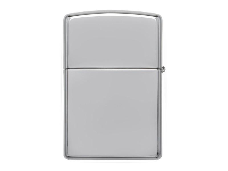 Зажигалка ZIPPO Classic с покрытием High Polish Chrome, латунь/сталь, серебристая, 38x13x57 мм