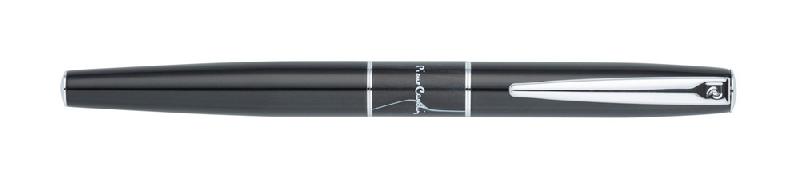 Ручка перьевая Pierre Cardin LIBRA с колпачком, черный/серебро