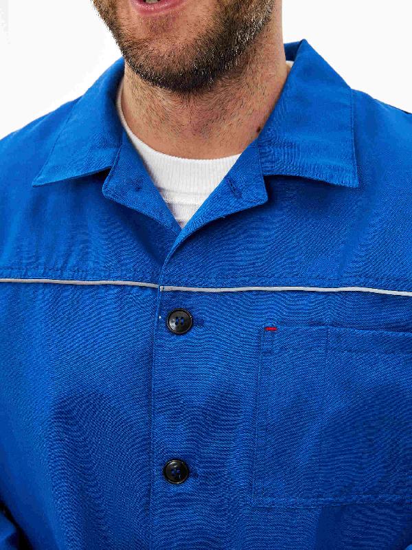 Халат мужской "Валент" васильковый