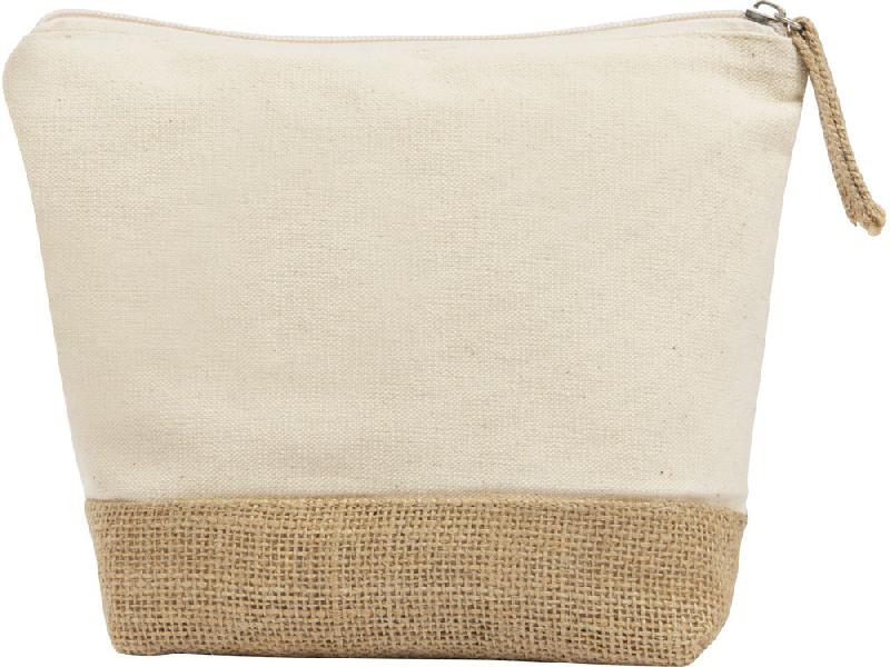 Косметичка Jute из хлопка и джута, натуральный