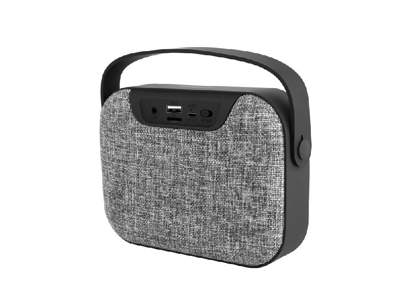 Портативная колонка Rombica Mysound Mia с логотипом, серый