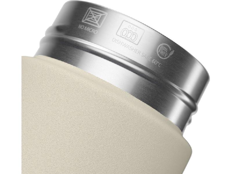 Бутылка для воды Ocean Bottle объемом 500 мл с вакуумной изоляцией - Sandstone