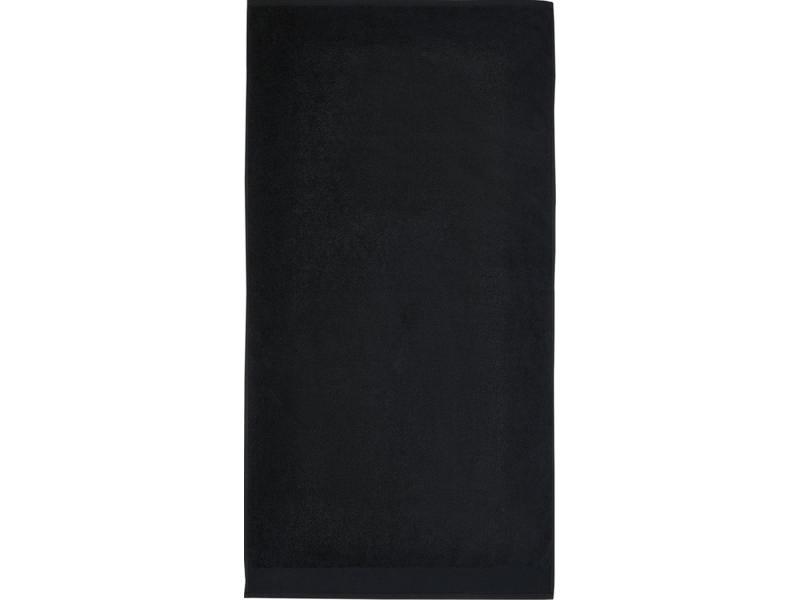 Полотенце для ванны Ellie из хлопка плотностью 550 г/м2 и размером 70x140 см, черный
