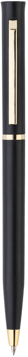 Ручка EUROPA GOLD Черная 2024.08