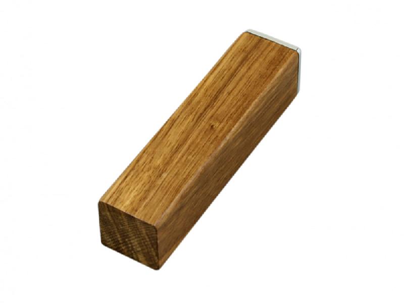 PB-wood1 Универсальное зарядное устройство power bank прямоугольной формы. 2200MAH. Красный