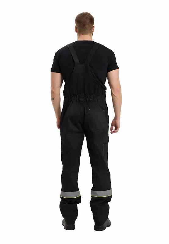 Костюм мужской летний «ЮЖНАЯ ШИРОТА». куртка/полукомбинезон, цвет: черный/серый (Минпромторг)