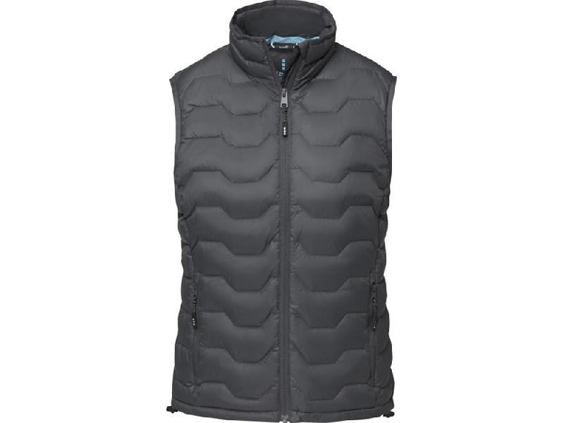 Женская утепленная телогрейка Epidote из материалов, переработанных по стандарту GRS - Storm grey