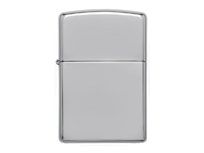 Зажигалка ZIPPO Classic с покрытием High Polish Chrome, латунь/сталь, серебристая, 38x13x57 мм