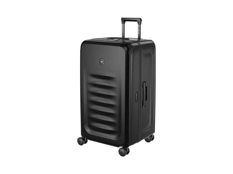 Чемодан VICTORINOX Spectra™ 3.0 Trunk Large Case, чёрный, поликарбонат Sorplas™, 42x36x76 см, 99 л