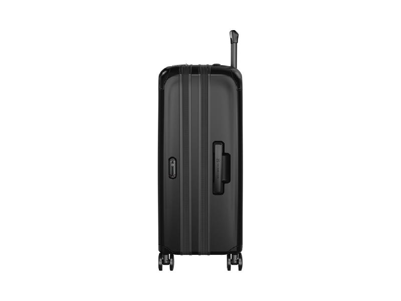 Чемодан VICTORINOX Spectra™ 3.0 Exp. Medium Case, чёрный, поликарбонат Sorplas™, 46x30x69 см, 81 л