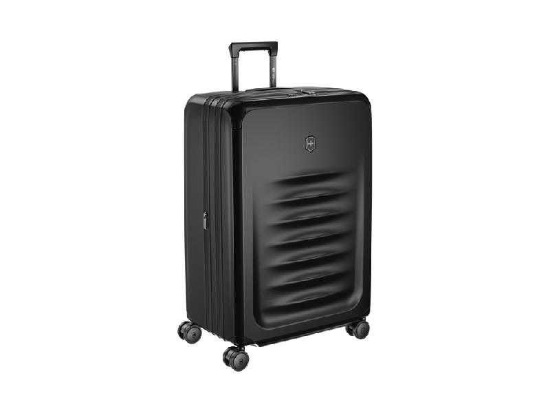 Чемодан VICTORINOX Spectra™ 3.0 Exp. Large Case, чёрный, поликарбонат Sorplas™, 51x32x75 см, 103 л