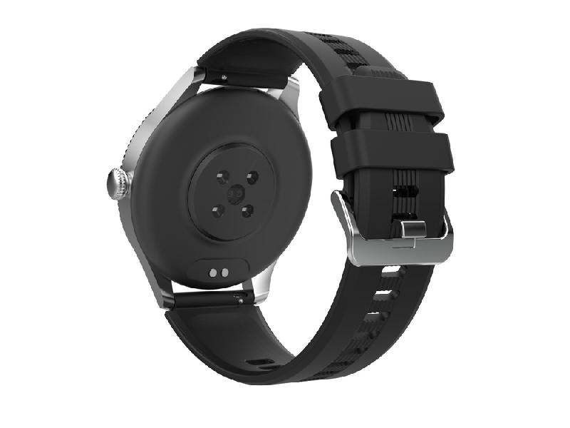 Умные часы HIPER IoT Watch GTR, черный/голубой