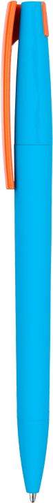 Ручка ZETA SOFT MIX Голубая с оранжевым 1024.12.05
