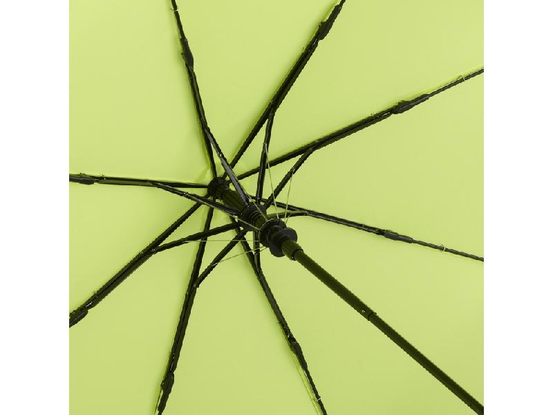 Зонт складной 5547 Pocket Plus полуавтомат, неоновый желтый