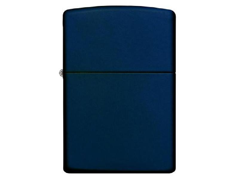 Зажигалка ZIPPO Classic с покрытием Navy Matte, латунь/сталь, синяя, матовая, 38x13x57 мм