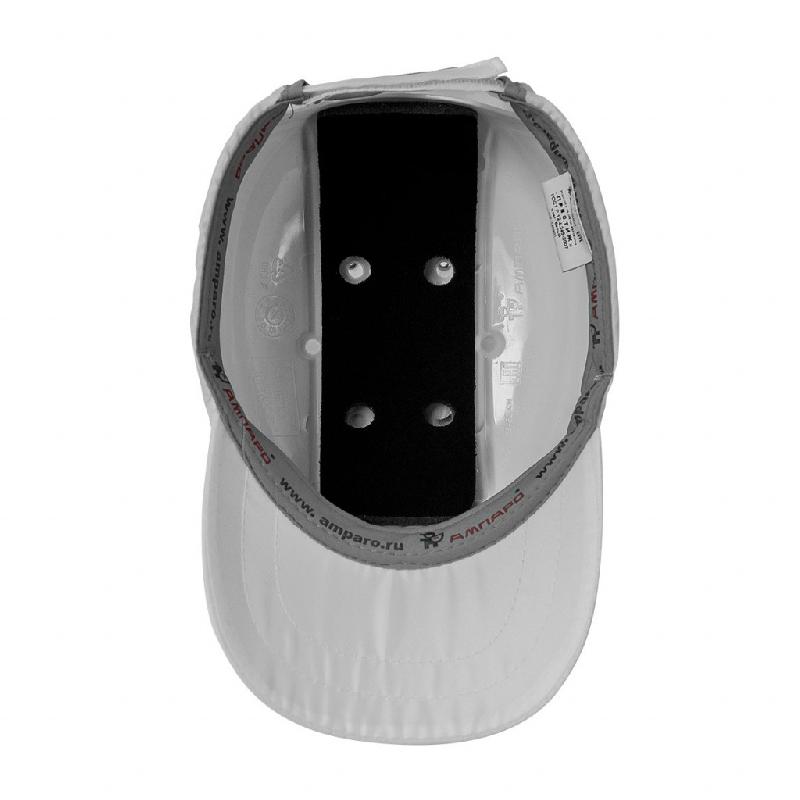 Каскетка-бейсболка Престиж® Ампаро® белая (126901)