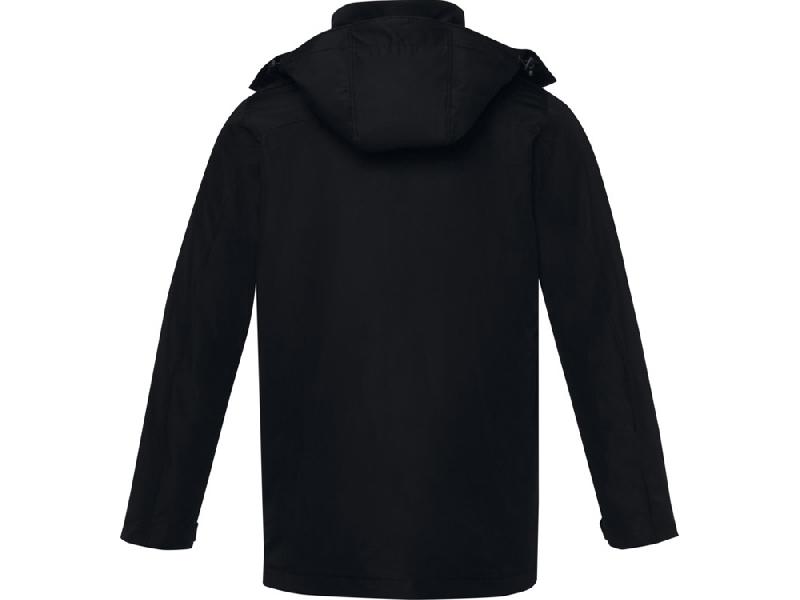 Hardy мужская утепленная парка, черный